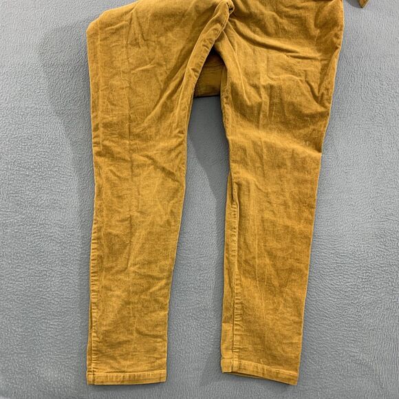 Lucy & Yak Corduroy Overalls Womens Small S32 Yellow Organic Cotton Relaxed Fit - Picture 13 of 13